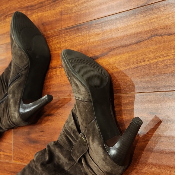 Blake Scott Suede Leather Boots size 10 - Picture 5 of 7